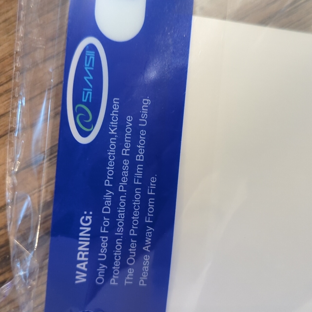 Clear Reusable Medical Face Shield Mask - Picture 4 of 6